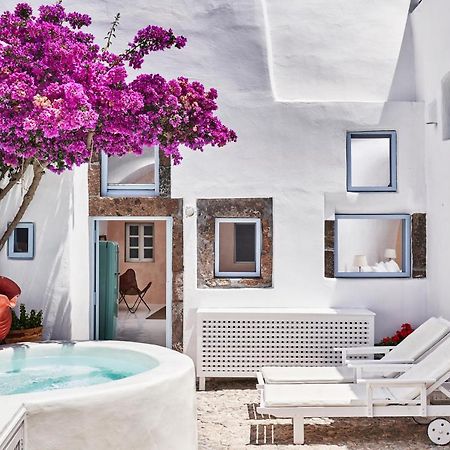 2 Bedroom Charming Villa With Outdoors Jacuzzi Megalochori  Extérieur photo