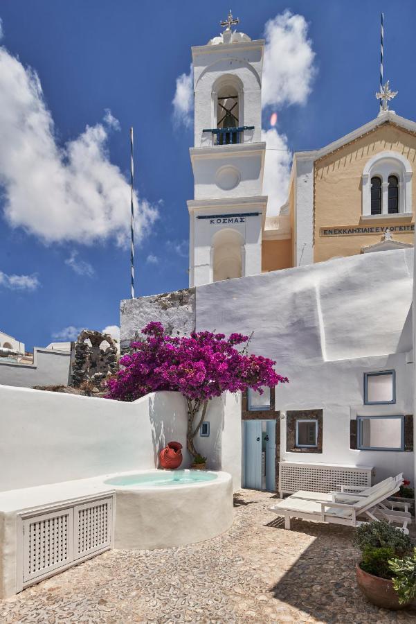2 Bedroom Charming Villa With Outdoors Jacuzzi Megalochori  Extérieur photo